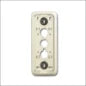 ABB BUSCH-JAEGER 2CKA001686A0015 Schakelaar/Steckdose combinatie