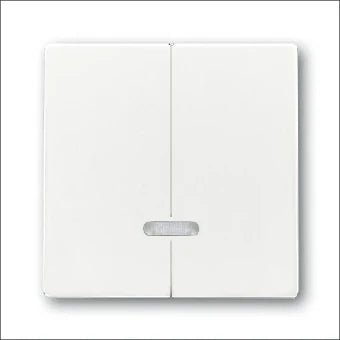 ABB BUSCH-JAEGER 2CKA006599A2908 Bedienelement / Zentralplatte Schalterprogramm 63 mm