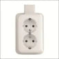 ABB BUSCH-JAEGER 2CKA001686A0016 Schakelaar/Steckdose combinatie