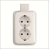 ABB BUSCH-JAEGER 2CKA001686A0016 Schakelaar/Steckdose combinatie