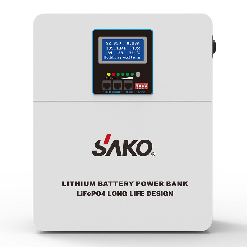 Shenzhen Sako Solar Co., Ltd. - Speicher - 25.6V Mounted Lithium Battery Pack with CATL Cells li-wall 51,2v200ah - Art. 28447