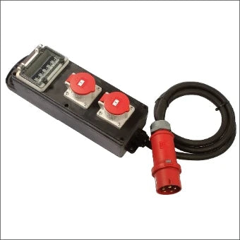 SCHWABE 88060806 CEE-contactdoos combinatie (IEC 60309) 500 mm