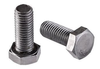 Müpro DIN 933 M10 x 25 mm – Sechskantschraube, Gewinde M10, Länge 25 mm