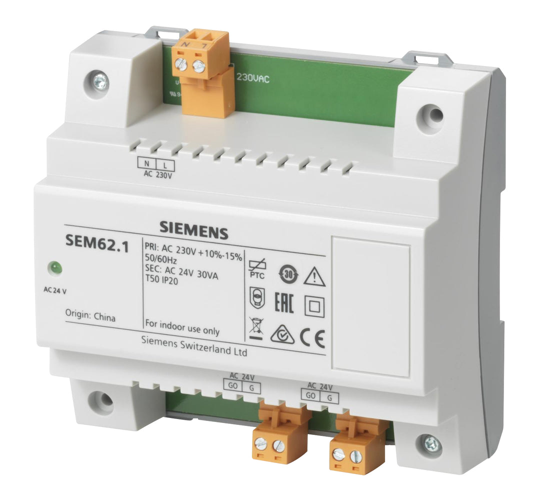 Siemens Transformator, 230 VAC auf 24 VAC, 30 VA