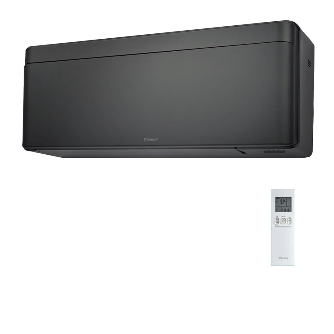 Daikin Stylish Total Black 18000+18000 BTU – Multisplit-Klimagerät (2 Innengeräte), 8,34/10 kW, R32, A++/A+, WLAN