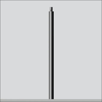BEGA 70742 Lichtmast ohne Leuchte