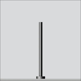 BEGA 70997 Lichtmast ohne Leuchte