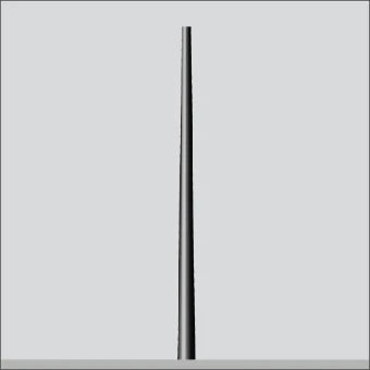 BEGA 70834 Lichtmast ohne Leuchte