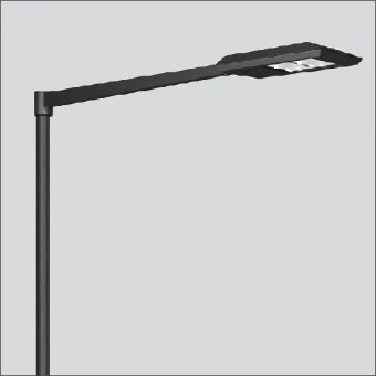 BEGA 77732K4 Straat- und pleinLeuchte 1900 mm
