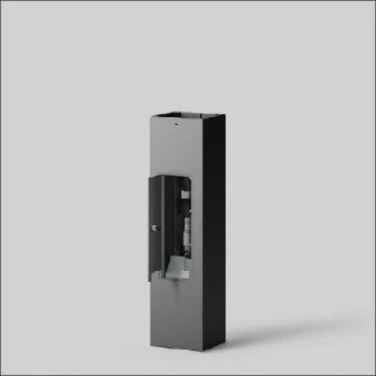 BEGA 84004 Standaard fuer tuin-/voetpadLeuchte 220 mm
