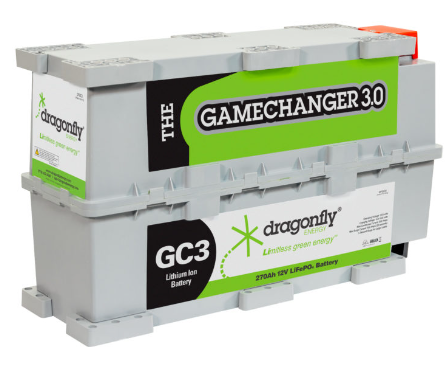 270Ah 12V GC3 LiFePO4 Battery DFGC3 - Art. 29895