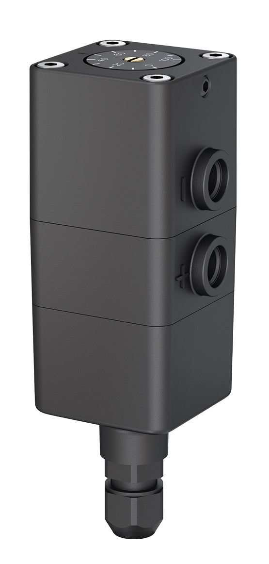 Sauter Differenzdruckschalter für Flüssigkeiten DSD143F002 0,5 bis 6 bar