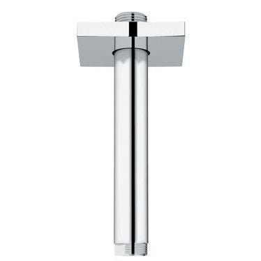 Grohe Deckenarm für Duschkopf, Länge 14 cm, Chromoberfläche RAINSHOWER 27485000