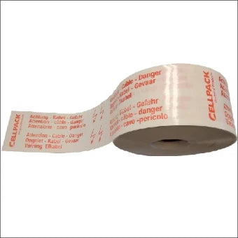 CELLPACK 125626 Waarschuwingsband 100 mm