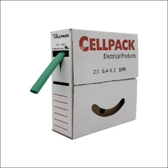 CELLPACK 127064 SB/6.4-3.2/GN/10m Krimpslang