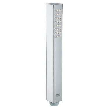 Grohe Duschbrausegriff mit festem Strahl, ohne Durchflussbegrenzer, Chromoberfläche EUPHORIA CUBE STICK 27698000
