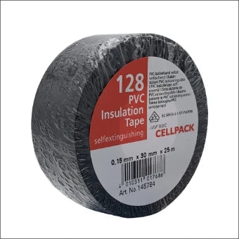 CELLPACK 145784 No.128/0.15-30-25/BK Zelfklevende tape