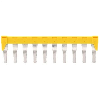 CONTA-CLIP 17229.8 SQI 6/10 GEEL Doorverbindingsbrug rijgklem