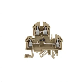 CONTA-CLIP 2321.2 ComponentenReihenklemme 6 mm