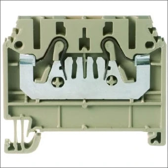 CONTA-CLIP 3220.2 FRK 4/2A BEIGE Verbindingsrijgklem
