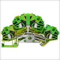 CONTA-CLIP 3589.2 ZSL 6/2A GROENGEEL Aardrijgklem