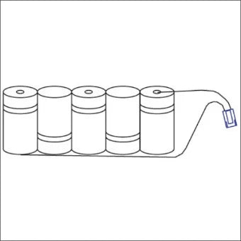 BLESSING 015-005-005 Standaard batterij (oplaadbaar) 0.001 mm