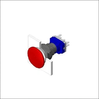 EAO 61-1200.0 Drucktaster-Frontteil