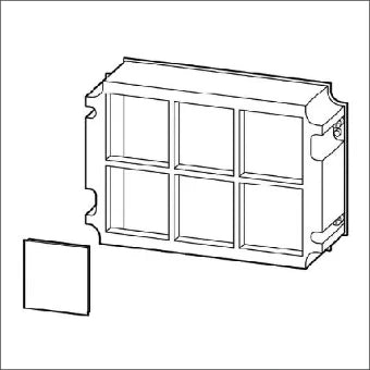 EATON 002316 Ausbaukomponenten fuer Schaltschrank/Gehause 96 mm
