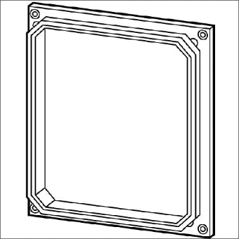 EATON 024322 Dach-/Bodenelement fuer Schaltschrank/Gehause 188 mm