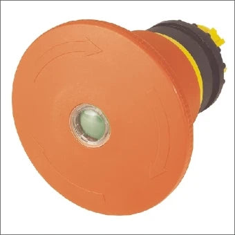EATON 121463 M22-PVT45P-MPI Drukknop frontelement (paddenstoel)