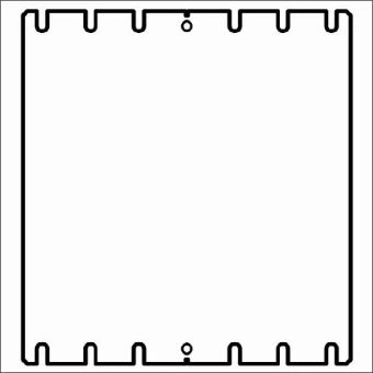 EATON 206906 Montageplatte fuer Schaltschrank/Gehause 1.5 mm