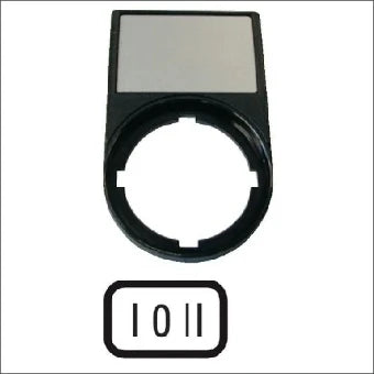 EATON 216486 Tekstschilddrager Drucktaster/signaallamp 30 mm