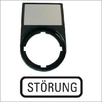 EATON 216489 Tekstschilddrager Drucktaster/signaallamp 30 mm