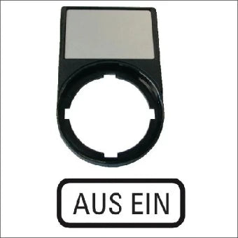EATON 216490 Tekstschilddrager Drucktaster/signaallamp 30 mm