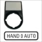 EATON 216497 Tekstschilddrager Drucktaster/signaallamp 30 mm