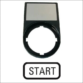 EATON 216495 Tekstschilddrager Drucktaster/signaallamp 30 mm