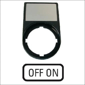 EATON 216499 Tekstschilddrager Drucktaster/signaallamp 30 mm