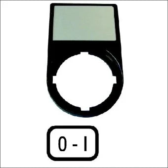 EATON 218147 Tekstschilddrager Drucktaster/signaallamp 30 mm