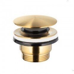 Aventa Universal-Ablaufventil Click-Clack, gold