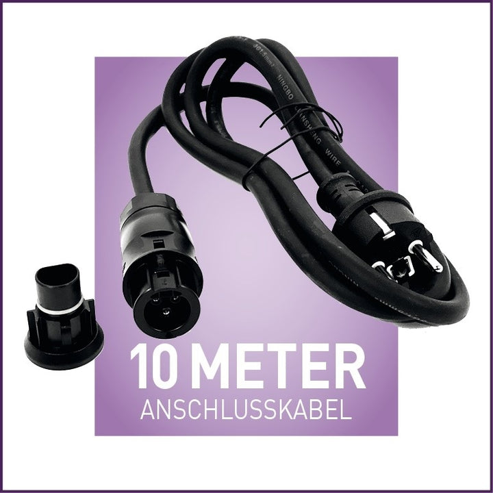 Betteri auf Schuko Anschlusskabel (10 m) – BETTTERI10M inkl. AK5S-2 Stecker (IP65)