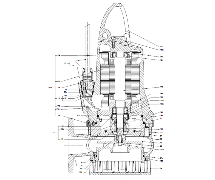 GRUNDFOS Tauchmotorpumpe DP10.65.26.EX.2.50B Nr. 96106543