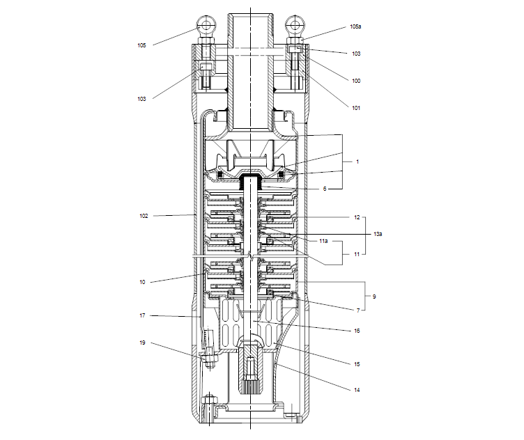 GRUNDFOS Unterwasserpumpe SP 2A-75 Nr. 09301K75