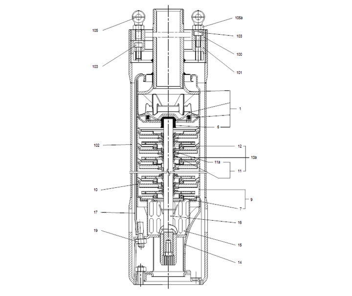 GRUNDFOS Unterwasserpumpe SP 2A-90 Nr. 09301K90