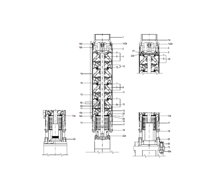 GRUNDFOS Unterwasserpumpe SP 30-8 Nr. 13A16908