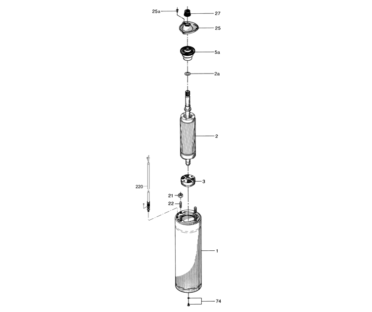 GRUNDFOS Unterwasserpumpe SP 7-5 Nr. 98699169