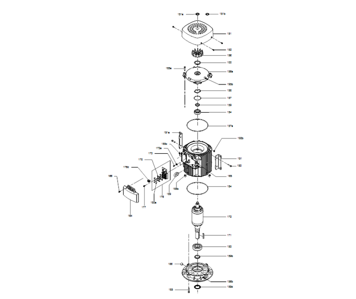 GRUNDFOS Normpumpe NK 32-160/177 AA2F2AESBQQELW1 Nr. 98973410