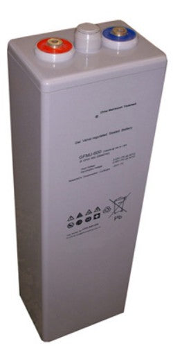 2VDC OPZV Gel Battery-GFMJ Series GFMJ-500 - Art. 10627