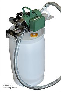 ZUWA Fasspumpe UNI 580-B , 230 V für Fässer Durchm. 540 bis 580 mm , ohne Zählwerk -Art. 120723