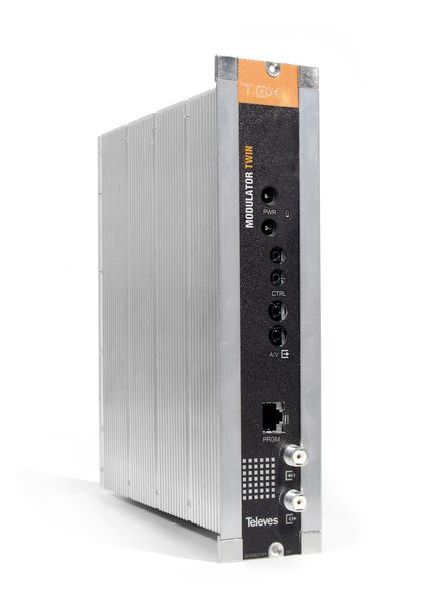 TELEVES Deutschland T-0X TWIN Modulator UM-AVP-T AV in PAL -Art. 5806
