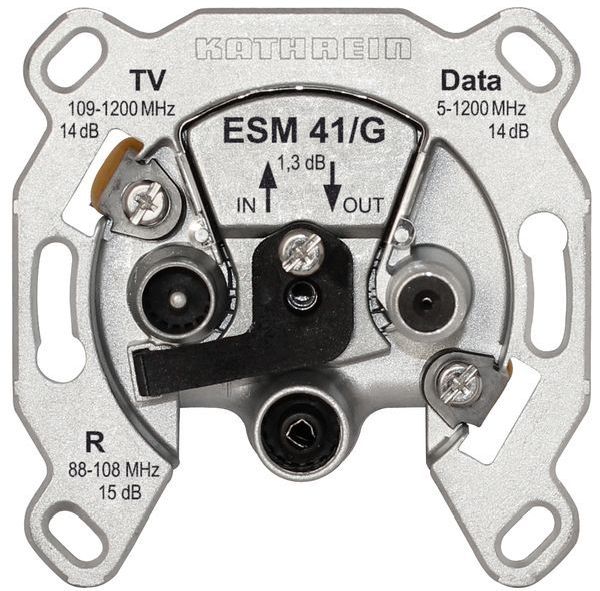 KATHREIN Digital Systems KATHmodem-Durchschleifdose ESM 41/G 3fach -Art. 21110054
